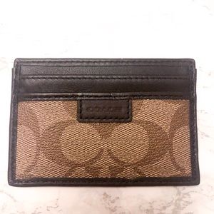 Coach Card Wallet